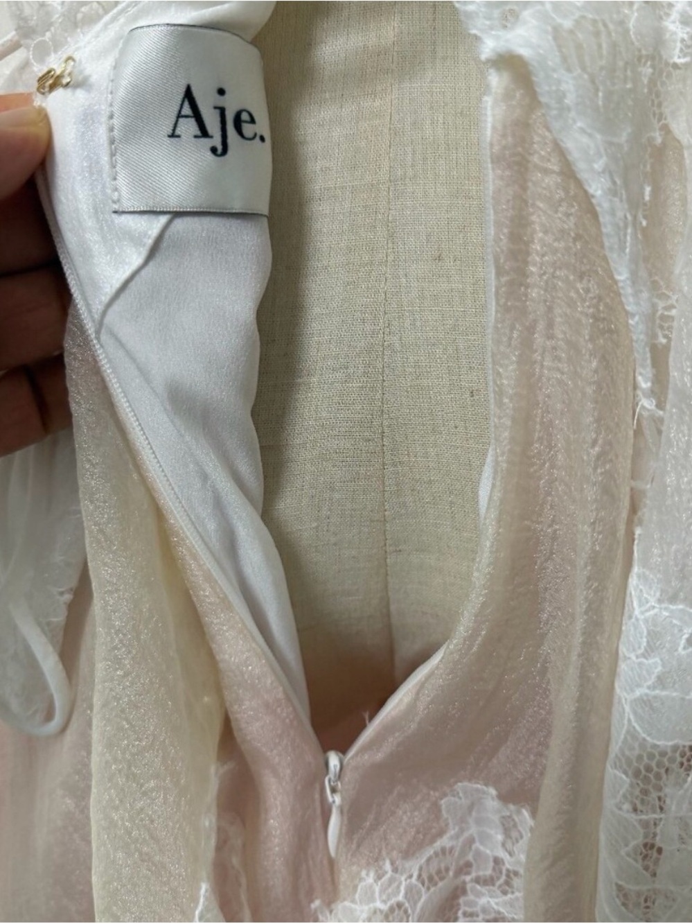 Aje Ophelia Lace Dress - Picture 8 of 8